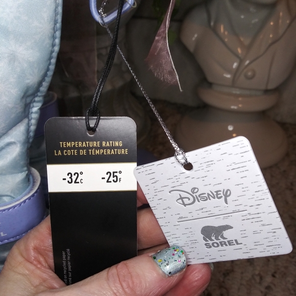 Sorel x Disney Frozen 2 Elsa Flurry Winter Boot Youth Size 7/Ladies Size 8-8 1/2 - Picture 6 of 16